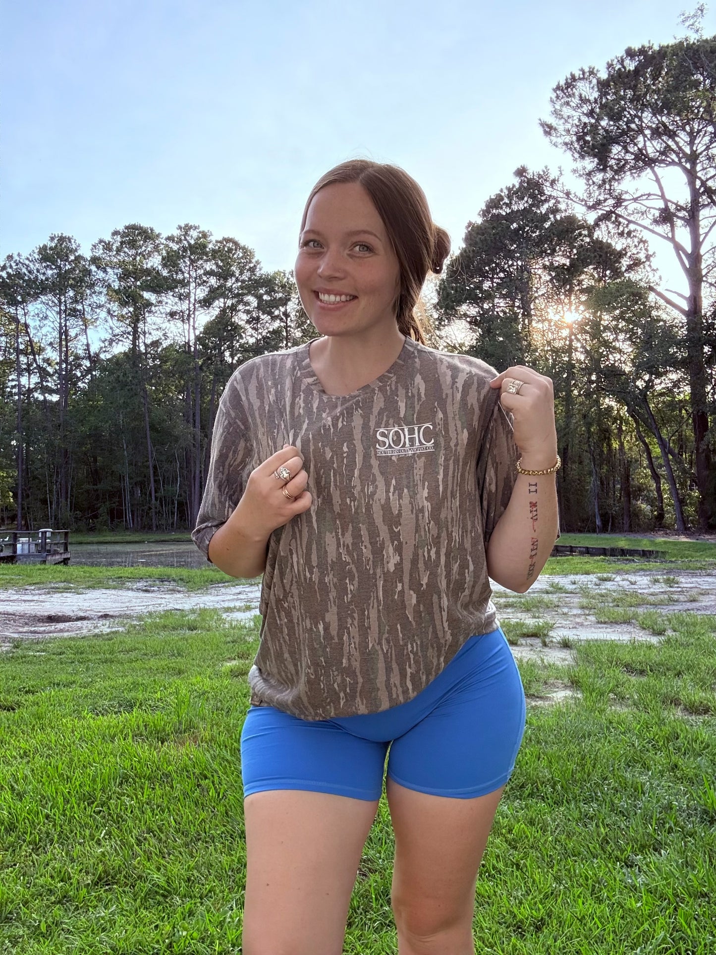 SOHC bottomland tee