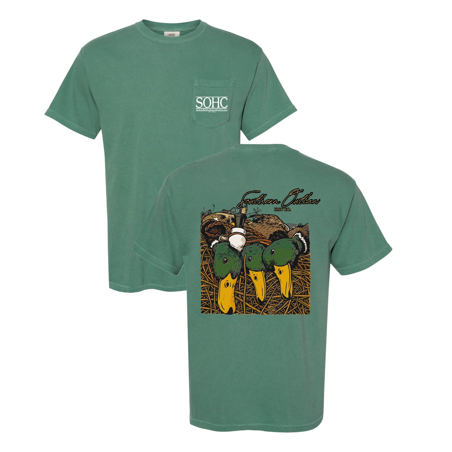 Triple trouble mallards tee
