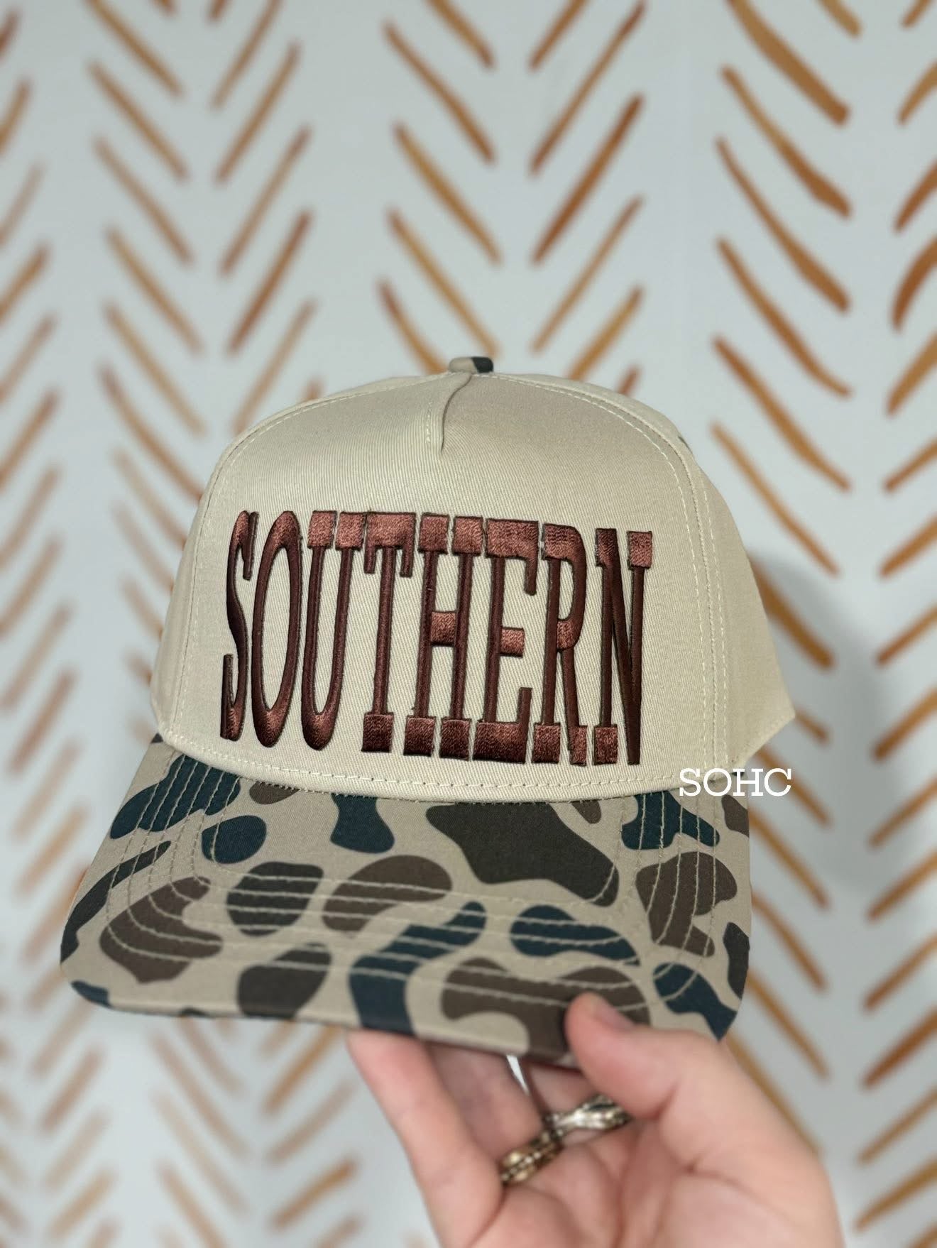 SOUTHERN camo hat