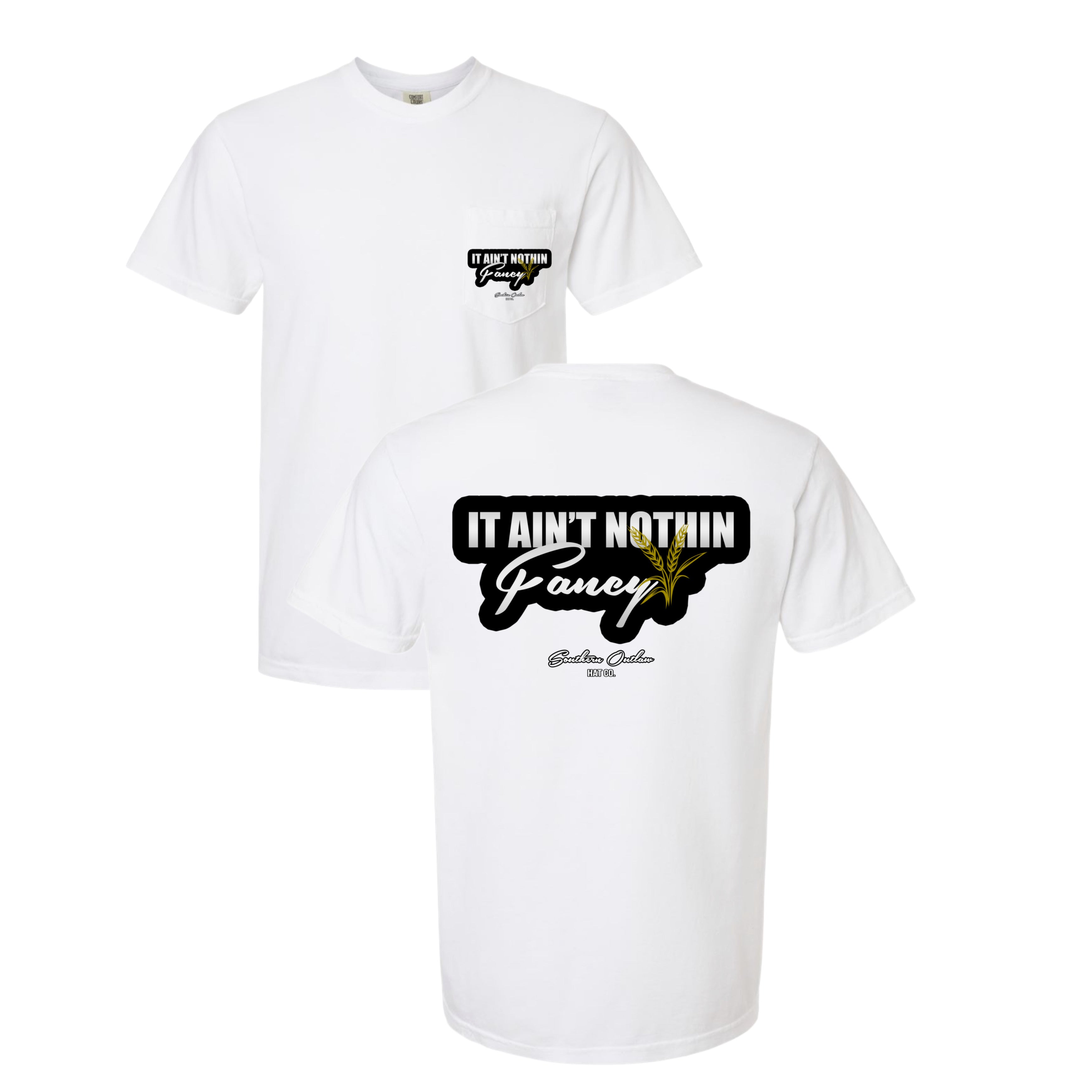 It ain't nothin fancy CC TEE