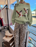 green mallard sweater 1/1/1/1