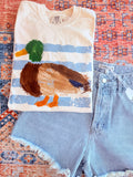 mallard duck comfort color tee