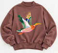 color pop mallard MOCKNECK
