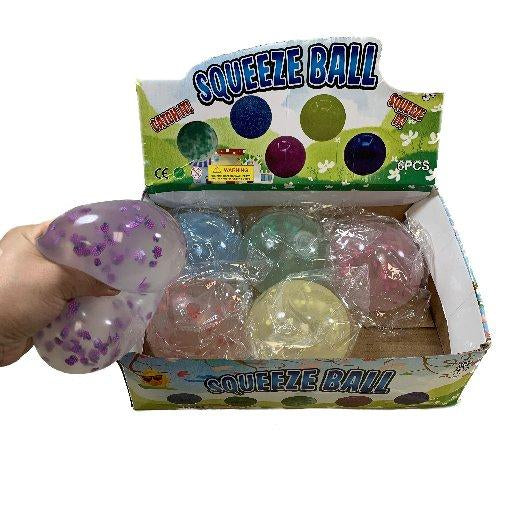 DOZEN large squeeze balls