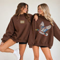 2 SIDED MOCKNECK - sequin mallard