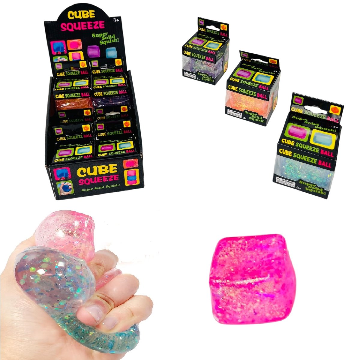 DOZEN 2" cube squeeze