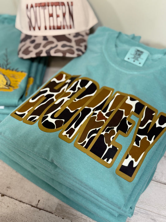 HONEY duck camo CC TEE