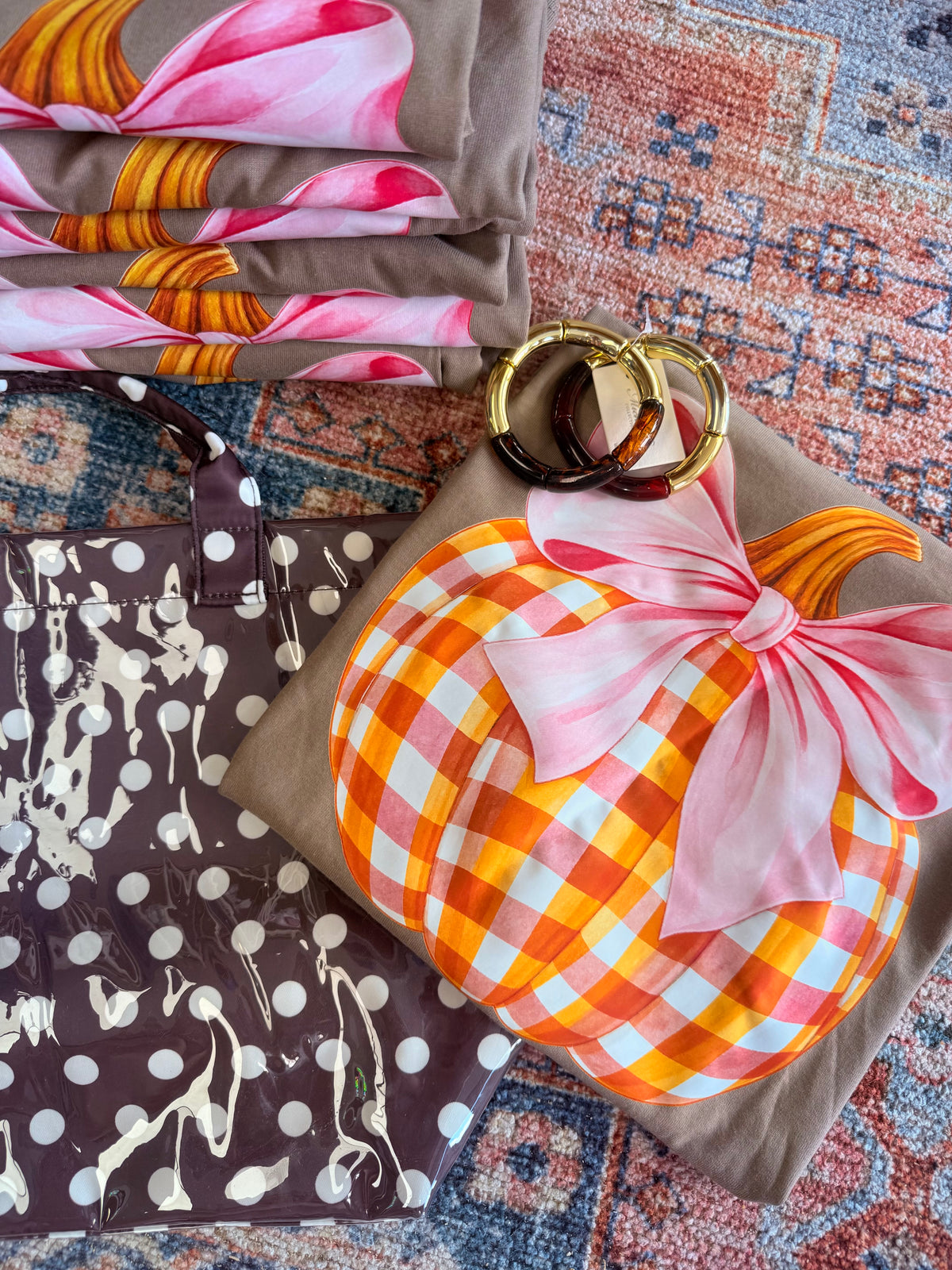 Gingham pumpkin 1/2/2/2/1