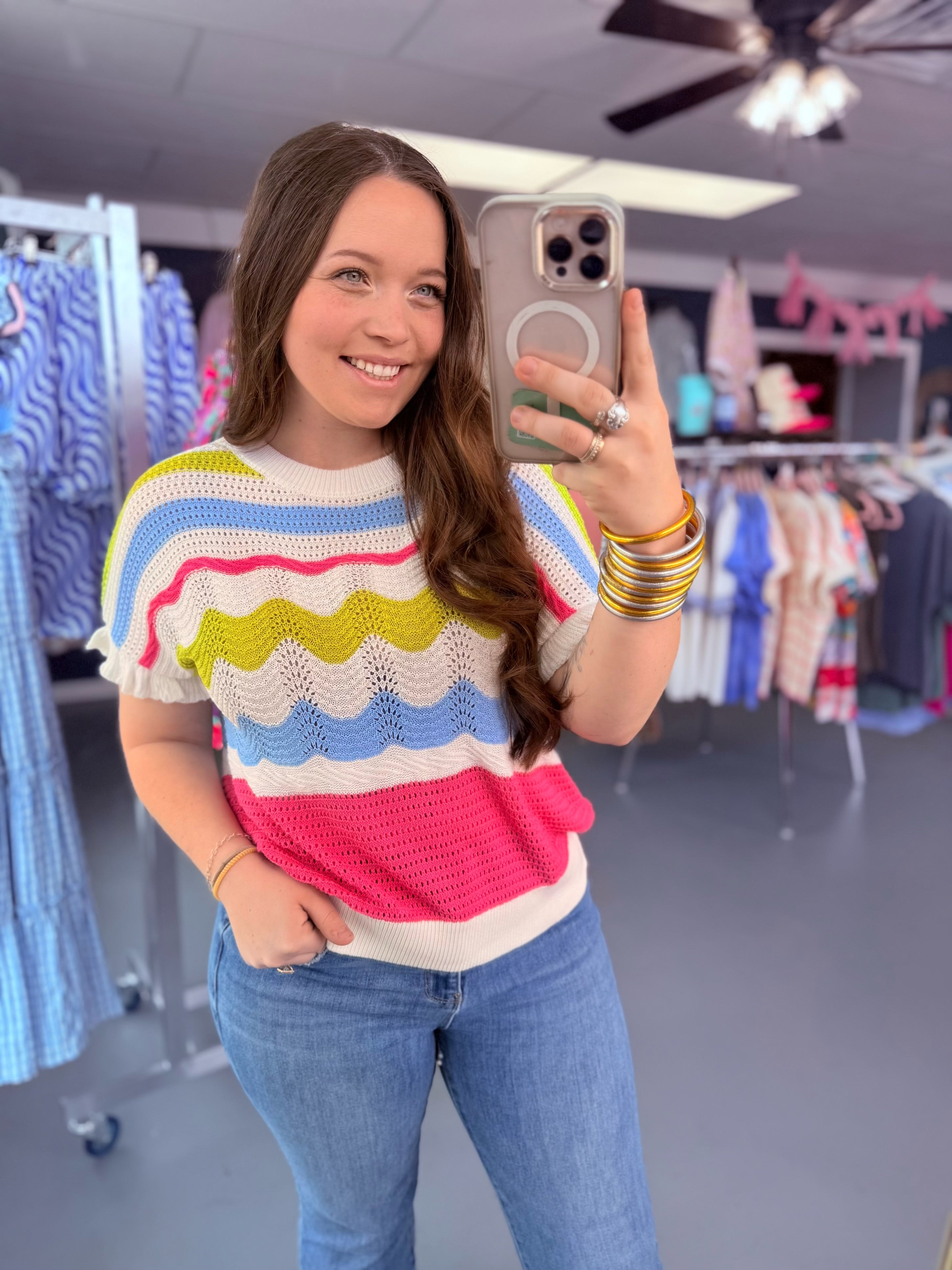 Color Me Happy Knit Top