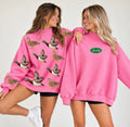 LIMITED 2 sided MOCKNECK the lucky
