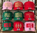 9 pack Christmas trucker