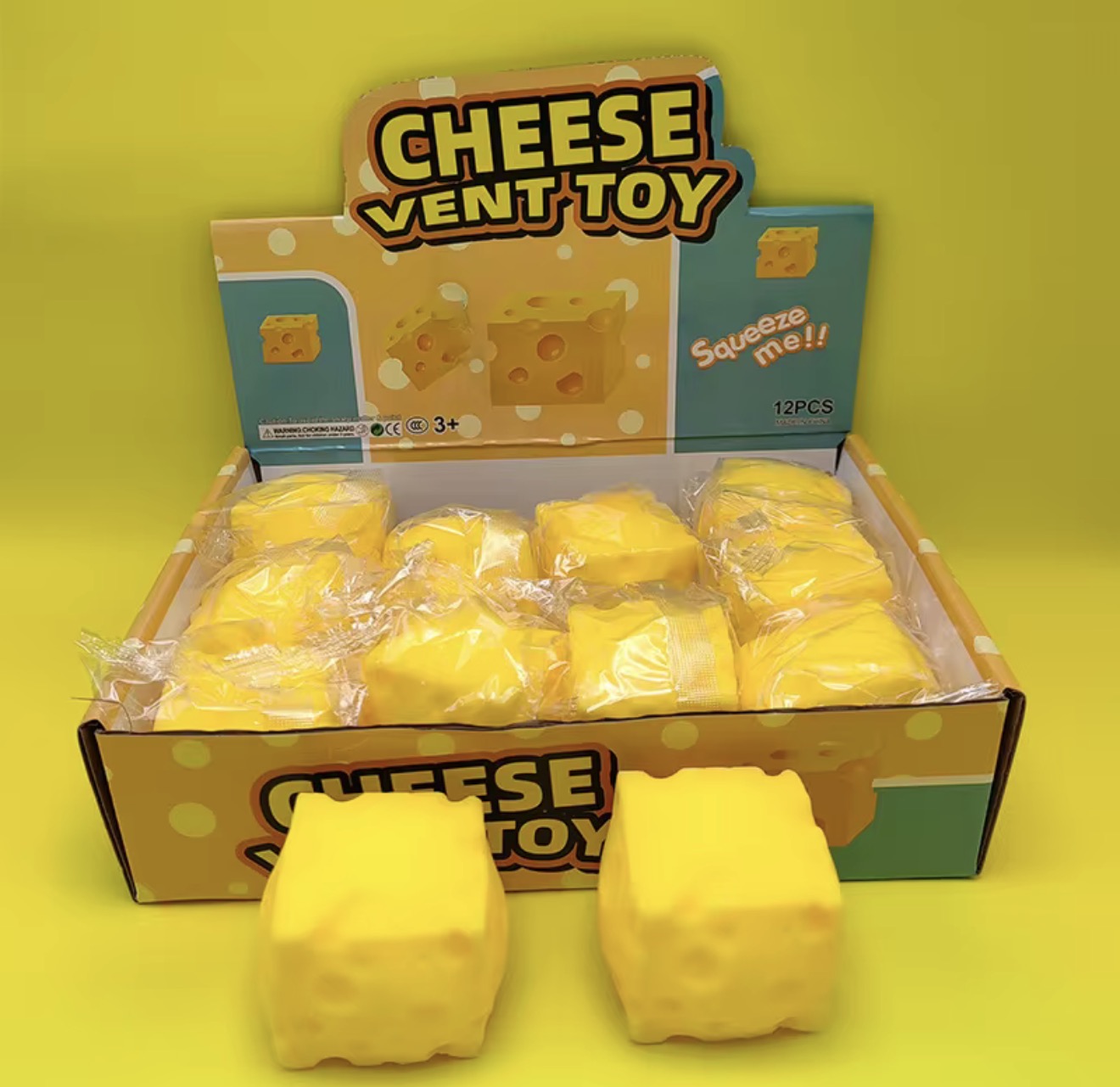 DOZEN cheese squares