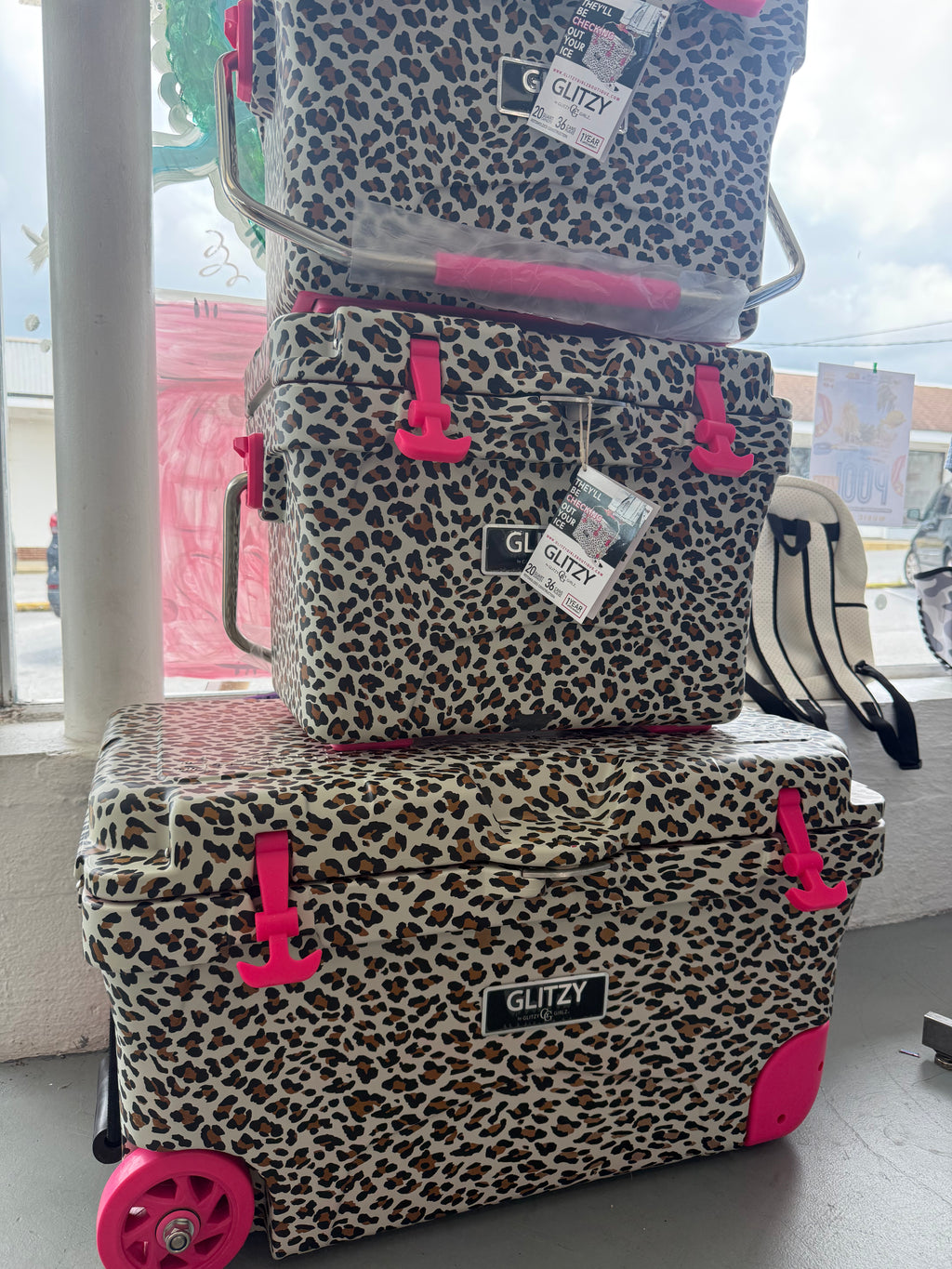 Leopard cooler