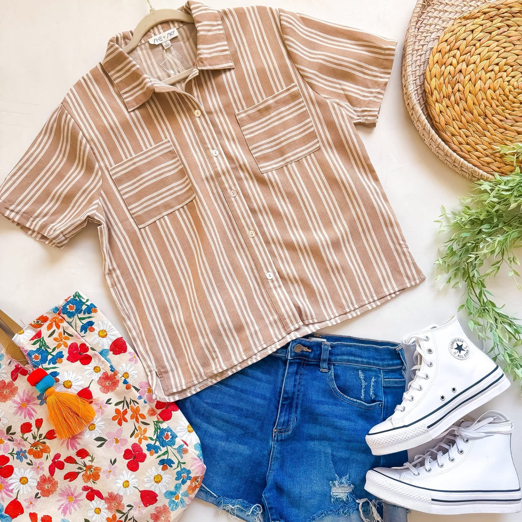 The Everyday Stripe Botton Up