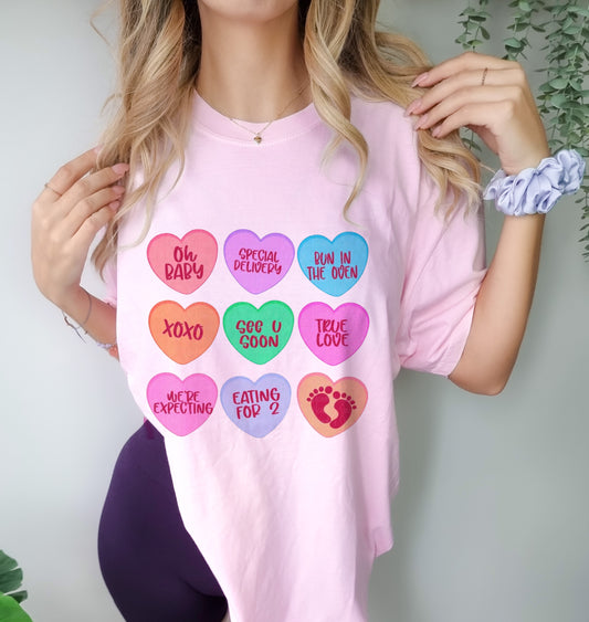 pregnancy VDAY tee