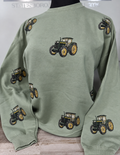 rhinestone tractor crew 1/2/2/2/1