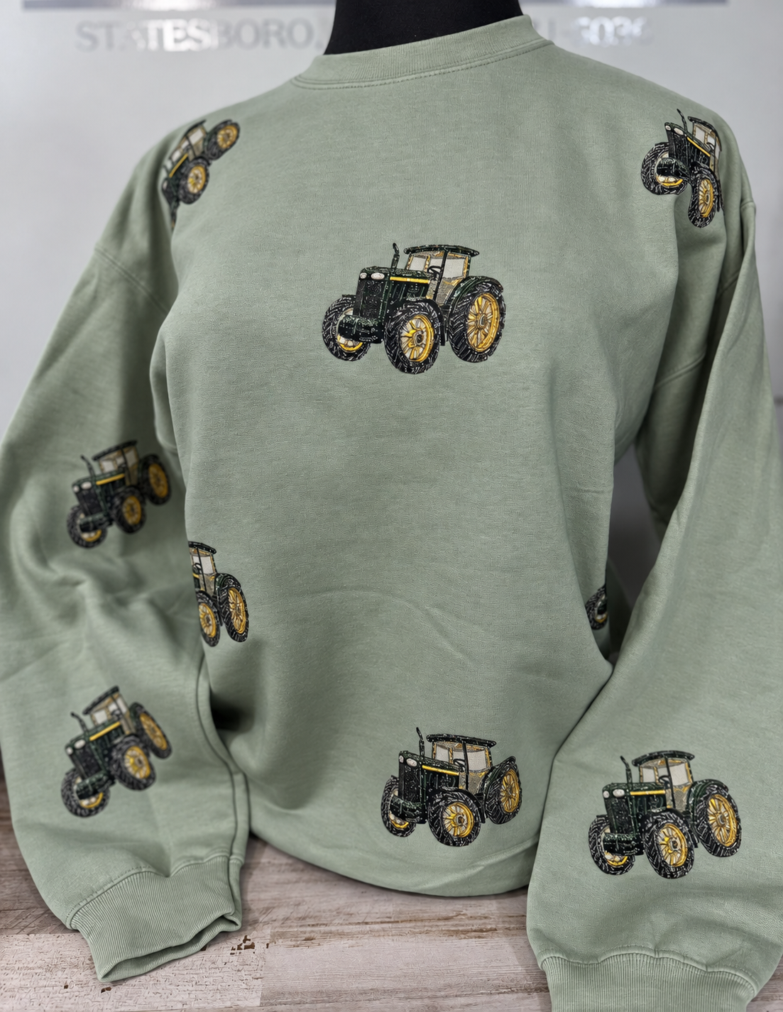 rhinestone tractor crew 1/2/2/2/1
