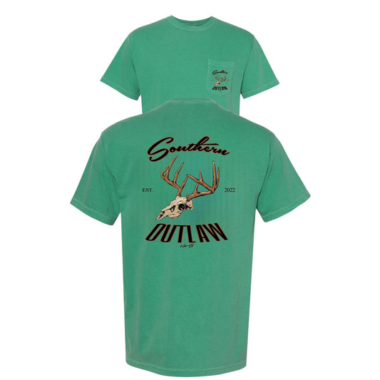 ole skull pocket tee