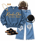 Kind of Chic to love Jesus PUFF 1/2/2/2/1