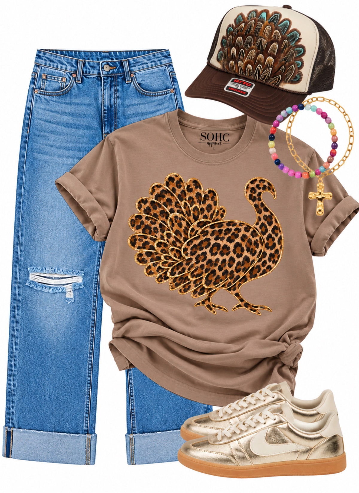 Leopard turkey 1/2/2/2/1