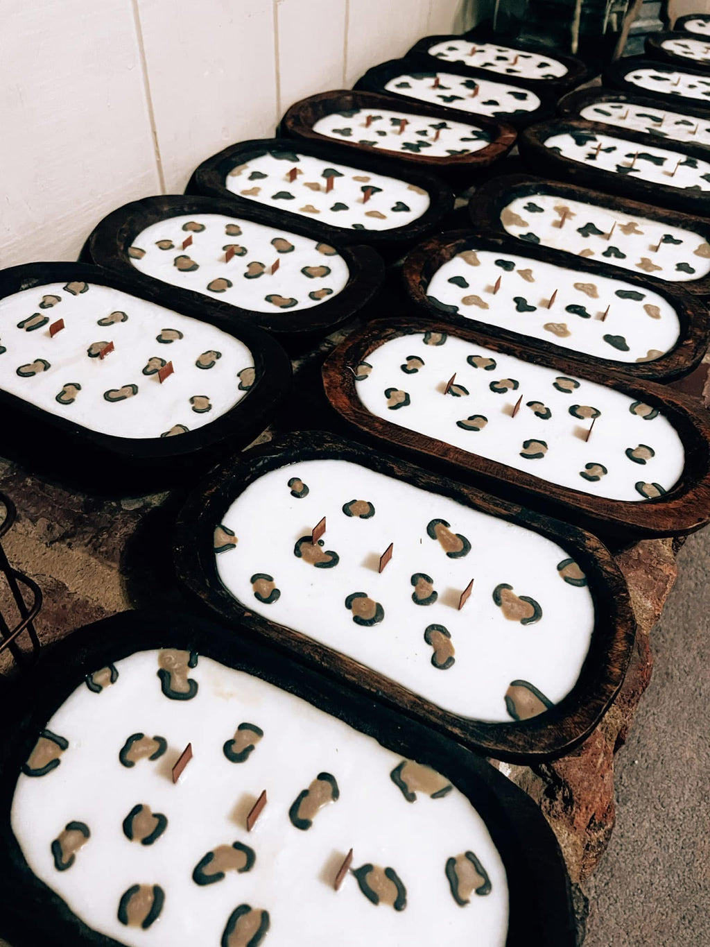 BESTSELLER leopard candle