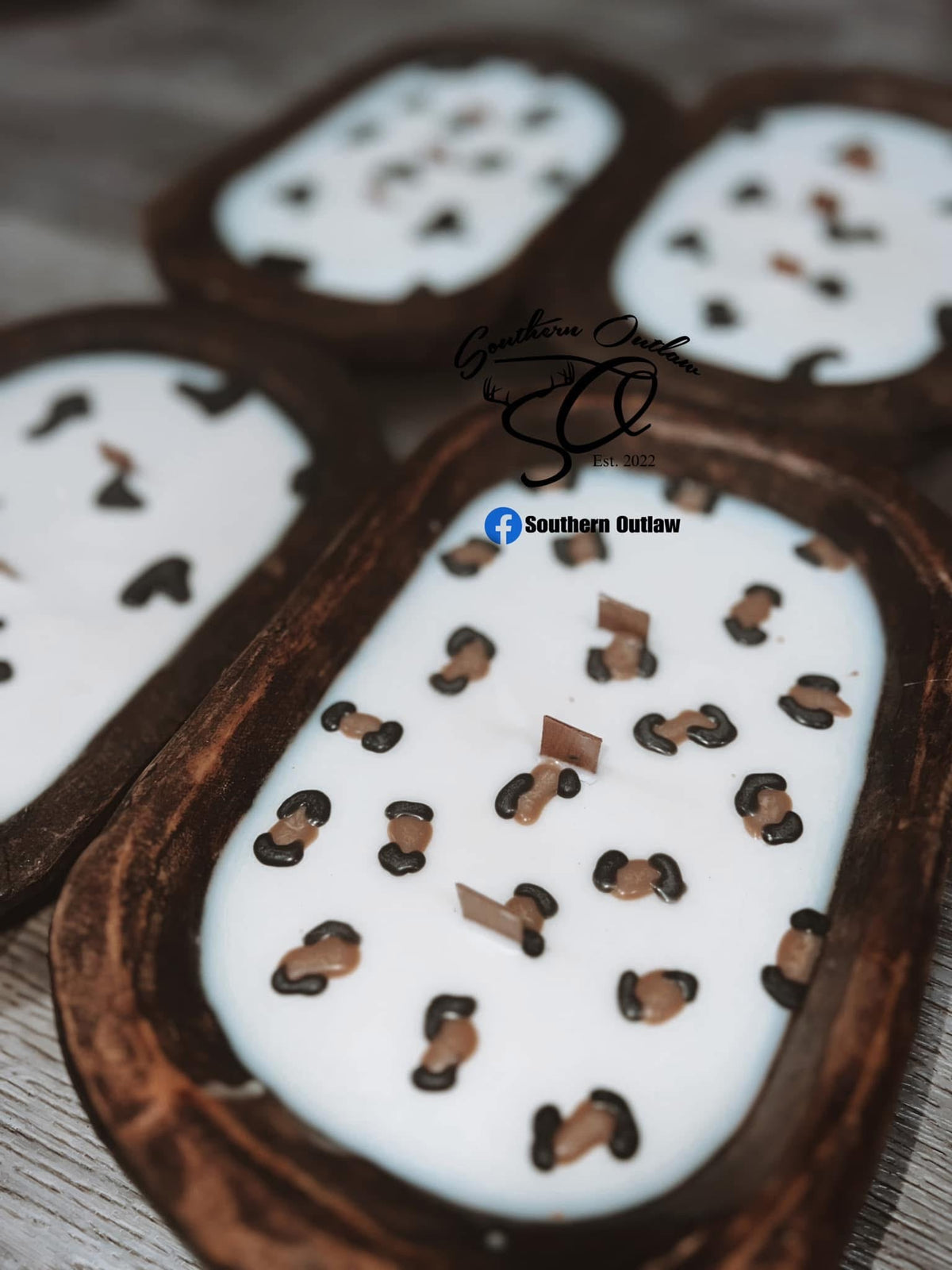 BESTSELLER leopard candle
